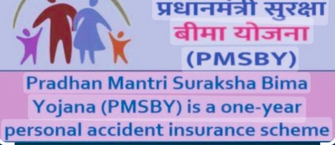 Pradhan Mantri Suraksha Bima Yojana (PMSBY) A social security plan to  protect your future, cover accidental death cum disability upto 2 l... |  Instagram